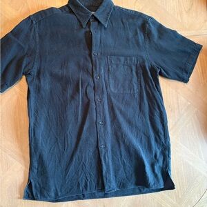 Mondo di Marco Men's Black Short Sleeve Shirt